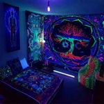 Monero UV Schwarzlichtposter