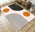 Geometrischer Abstrakt Design Teppich