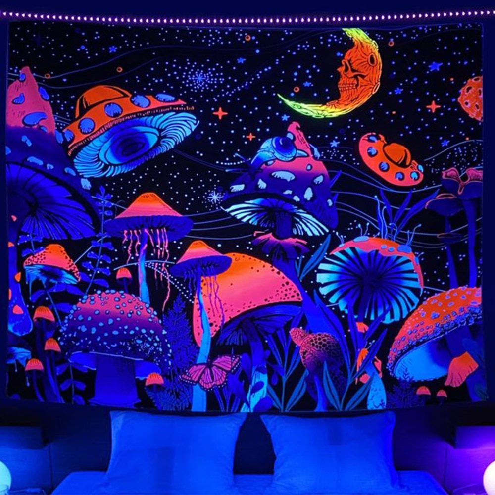 Psychedelic Light Schwarzlichtposter