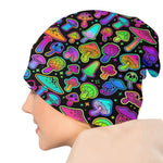 Psychedelic Skull Art Poster