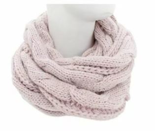 Loop Schal » Winter Damenschal » Strickschal » Damen Schal mit Strickmuster