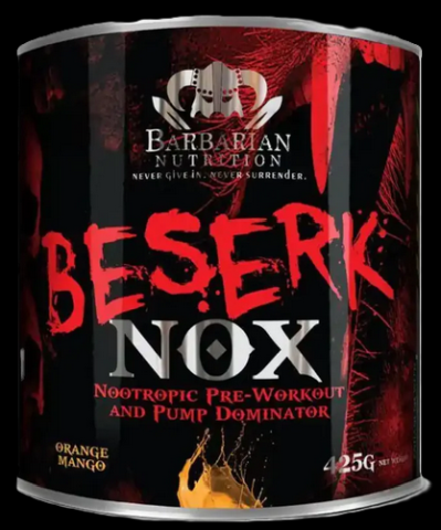 Beserk NOX Pumpe - Barbarian Nutrition