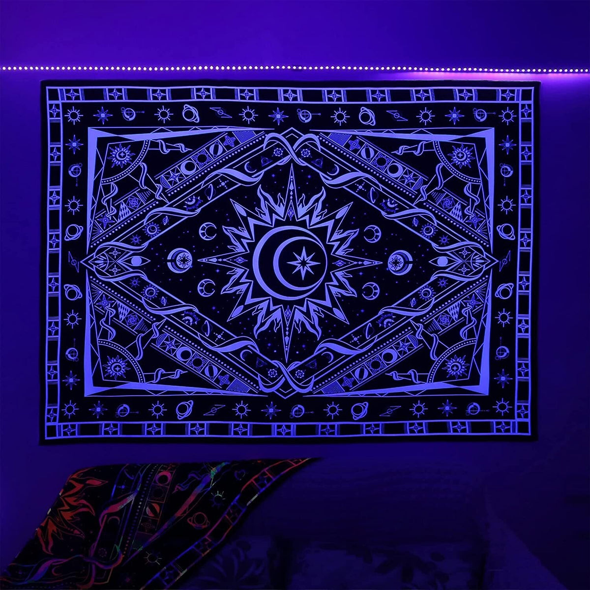 Meysterious Universe Schwarzlichtposter