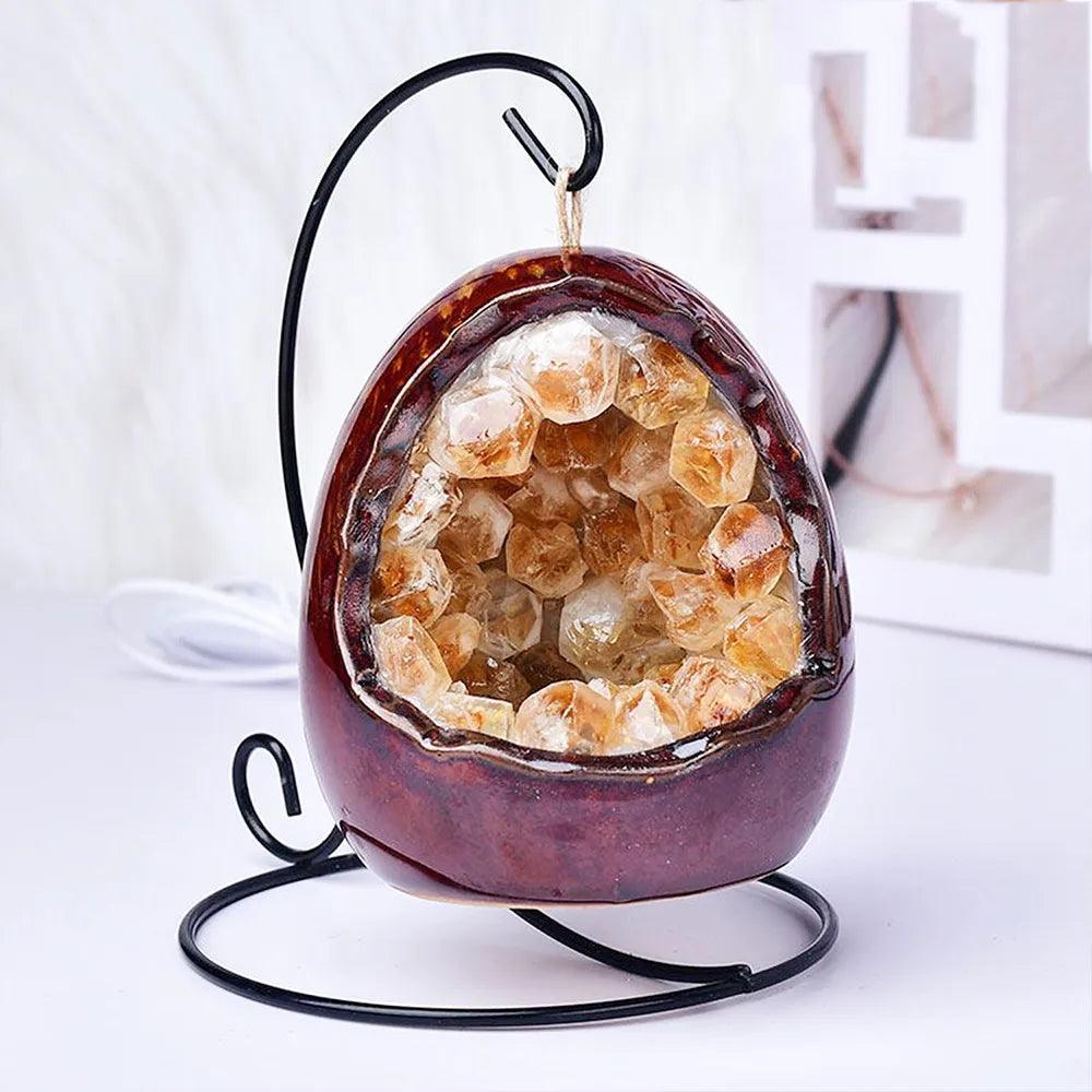 Amethysten CHARE Amethystlampe