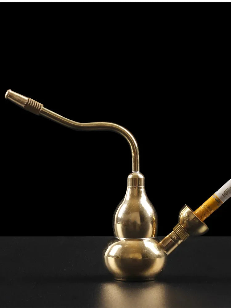 Golden Water Smoking Gadget
