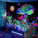 Animals and Hippies Schwarzlichtposter