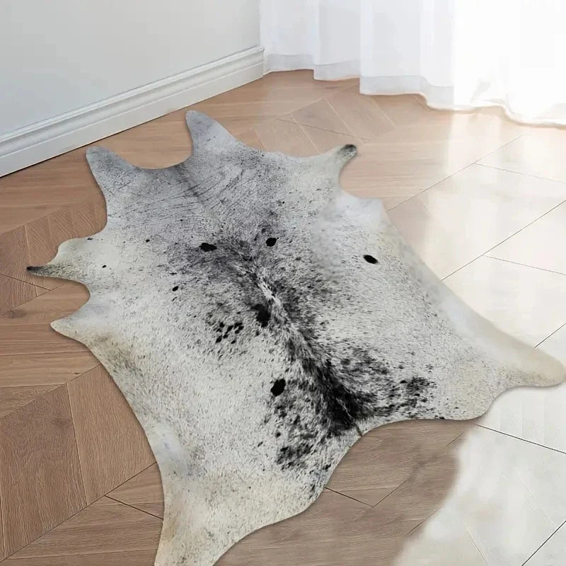 Kunstfellkuhfell Design Teppich