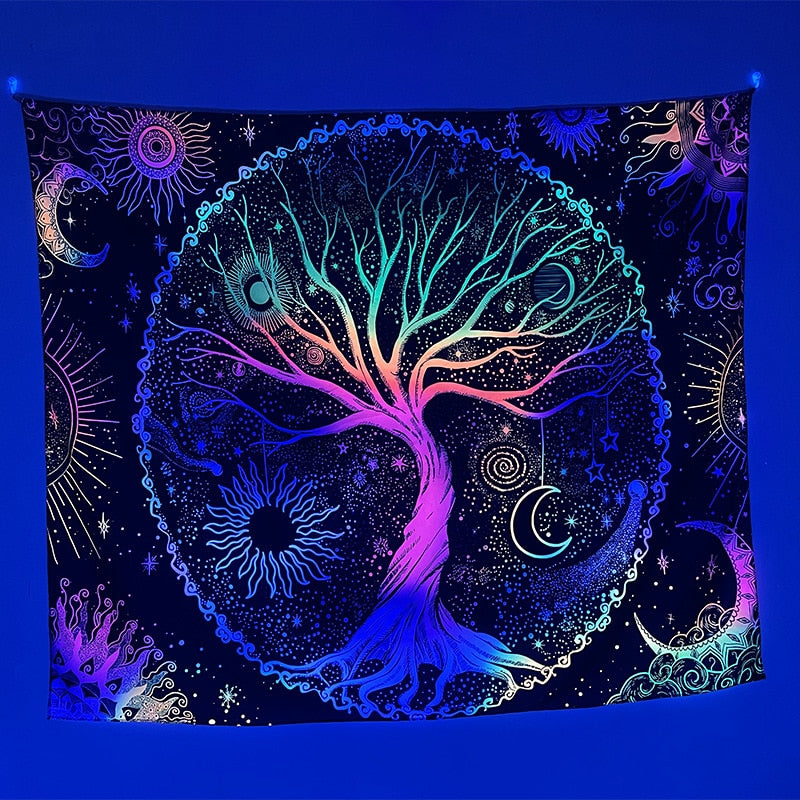 Meysterious Universe Schwarzlichtposter