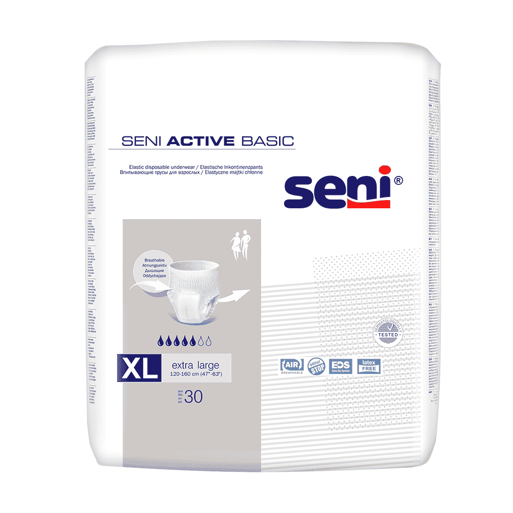 Seni Active Basic Inkontinenzpants, Größe M-XL