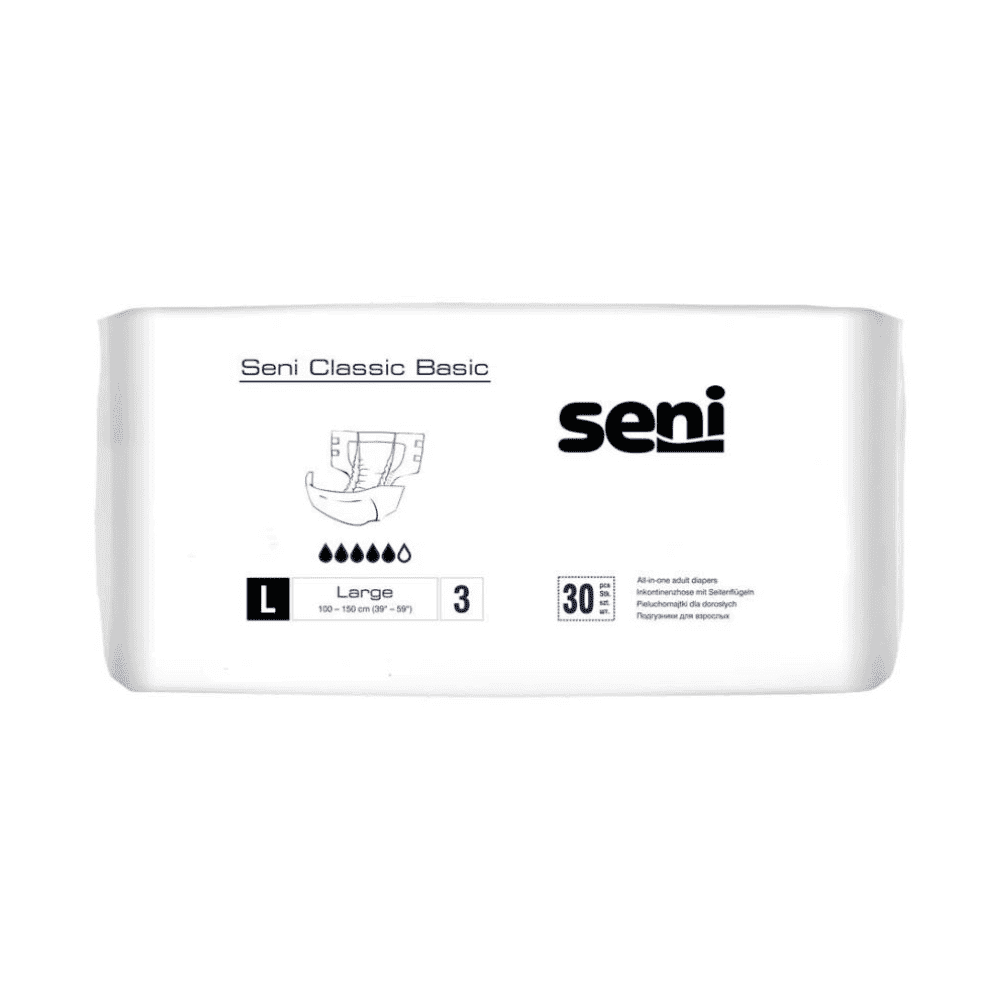 Seni Classic Basic Inkontinenzhose, Größe S-XL