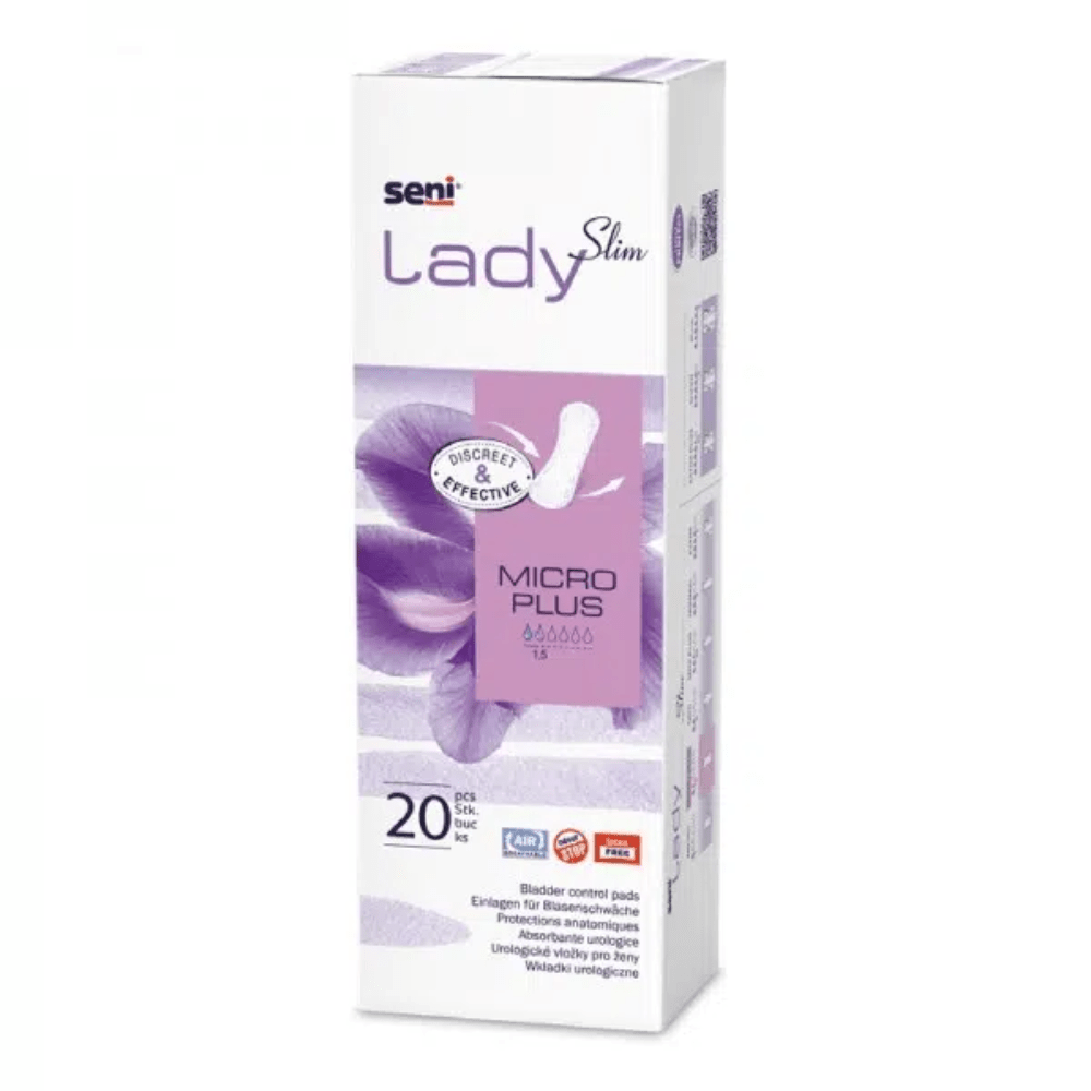 Seni Lady Slim Micro Plus Einlage | Packung (20 Stück)