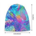 Psychedelic Skull Art Poster