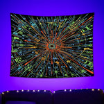 Aurorsin Psychedelisches Schwarzlichtposter