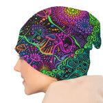 Psychedelic Skull Art Poster