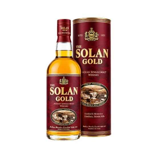 Solan Gold Indian Single Malt Whisky 42.8% Vol.