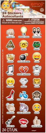 Sticker Emoji Dome-Sticker 24Stk.