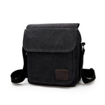 Universal Schultertasche mit 5 Fächern Umhängetasche 24 cm, Schwarz | System-S