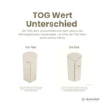 Pucksack Musselin – 2.5 TOG Ganzjahr