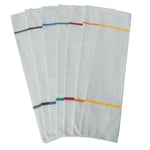 Novocal Textil-Wäschesack selbstöffnend 100 % Polyester Fassungsvermögen: ca. 12 Kg Wäsche Weiß m | Packung (1 Stück)