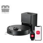 Roborock Q10 S5+ Set Saug- und Wischroboter mit Auto-Entleerungsstation mit zwei zusätzlichen Staubbeuteln