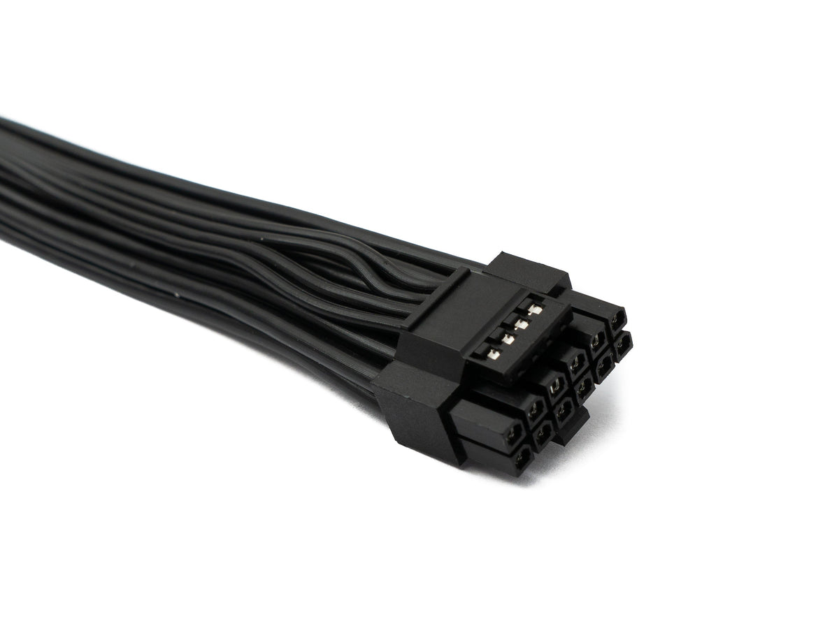 ATX3.0 Kabel 30 cm PCI-E 5.0 12VHPWR 16 Pin Buchse zu Buchse für RTX 3090Ti 4070 Ti 4080 4090 | System-S