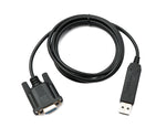 PCsensor USB 2.0 Kabel 150 cm Typ A zu RS232 DB9 Buchse CH340 Chip in Schwarz