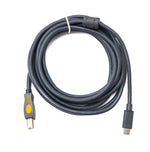 USB 3.1 Typ C Kabel 3 m Stecker zu 2.0 Typ B Stecker in Grau | System-S