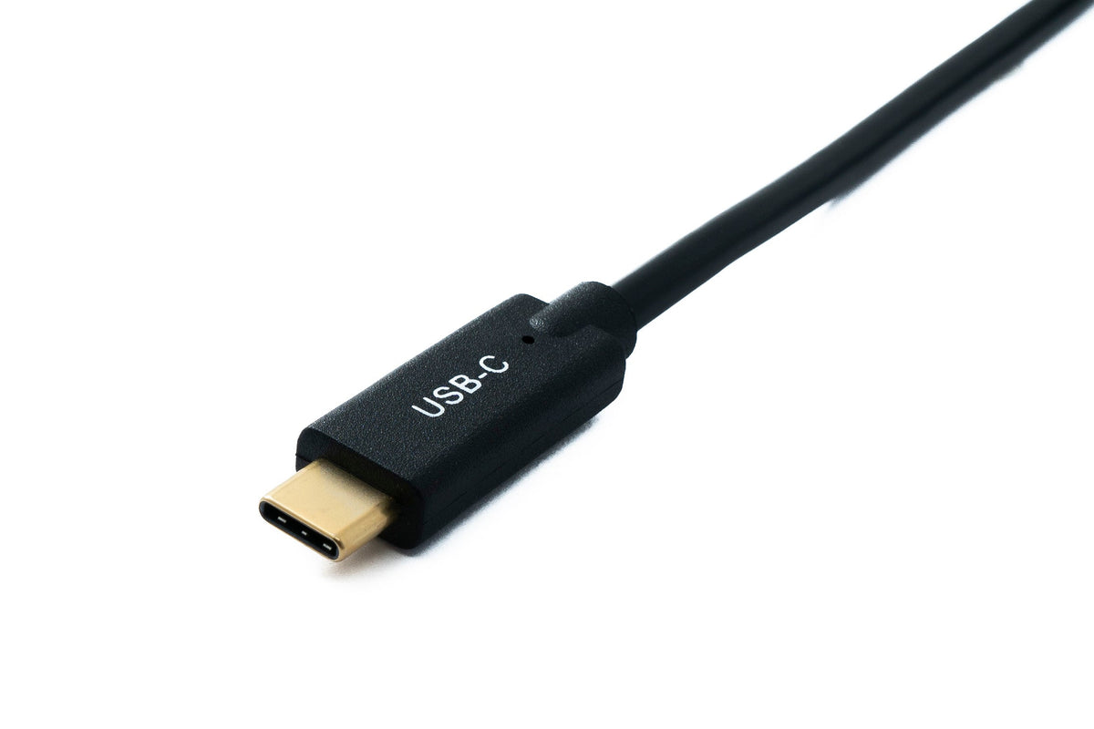 VGA Kabel 180 cm Stecker zu USB 3.1 Typ C Stecker Panel Mount Schraube DSub 15pin | System-S