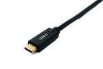 VGA Kabel 180 cm Stecker zu USB 3.1 Typ C Stecker Panel Mount Schraube DSub 15pin | System-S