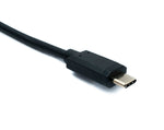 USB 3.1 Gen 2 Kabel 100 cm Typ C Stecker zu Stecker Double Screw Winkel Left Right 10 Gbit/s | System-S
