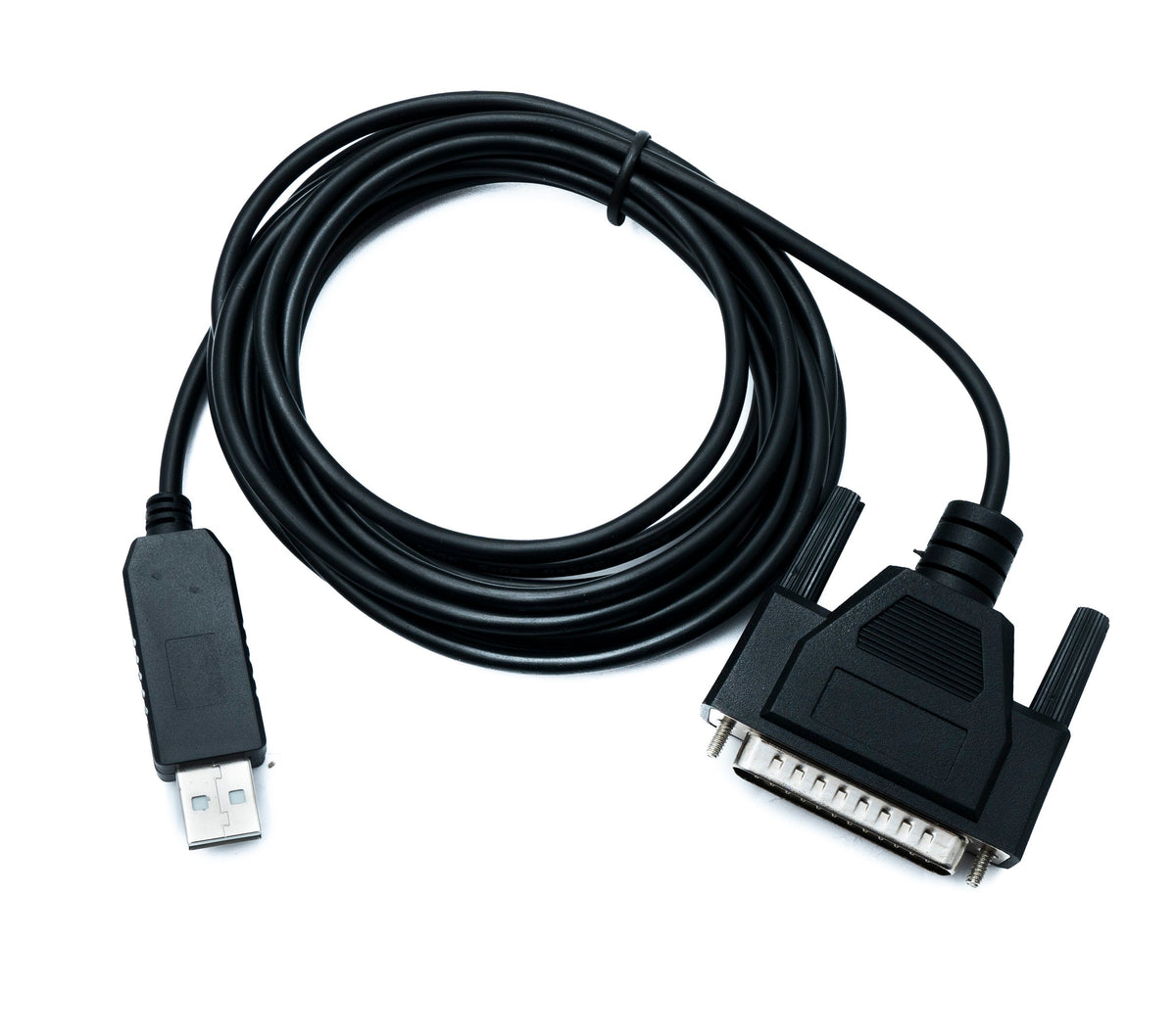 DB25 Kabel 3 m RS232 IEEE 1248 Stecker zu USB 2.0 Typ A Stecker | System-S