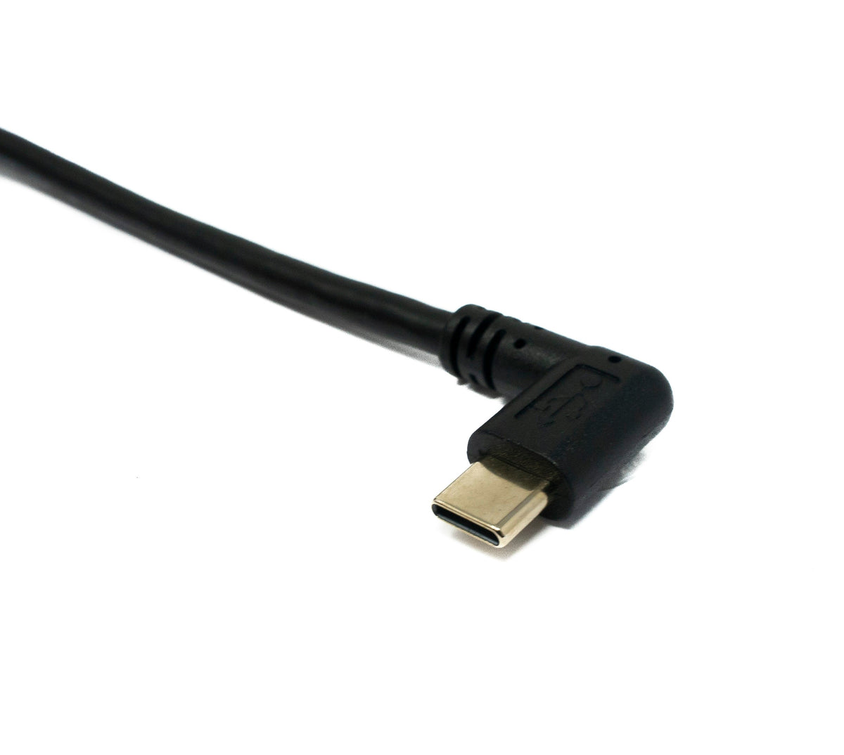 USB 3.1 Kabel 25 cm Typ C Stecker zu 3.0 Typ A Stecker Up Angled Winkel | System-S