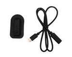 USB 3.1 Backpack Kabel 70 cm Typ C Stecker zu Buchse für Rucksack Ladeanschluss | System-S