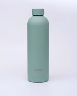 Isolierte Edelstahl Trinkflasche – Grün