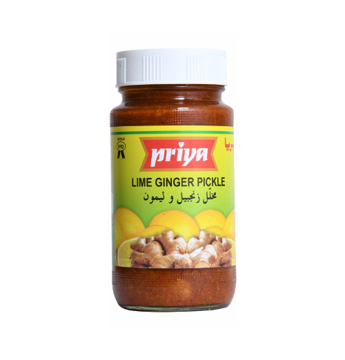 Priya Lime Ginger Pickle 300g