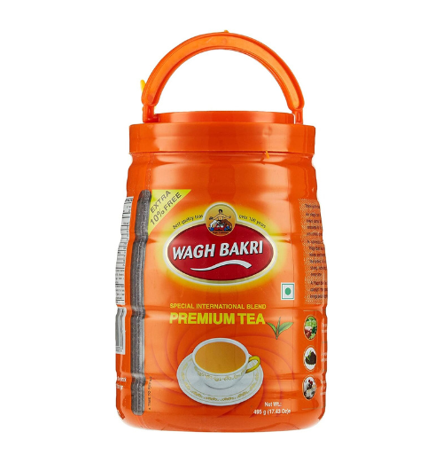 Wagh Bakri loose Tea 450g Jar Export Pack - Namma Markt