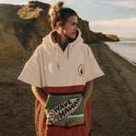 Poncho Campeche, Baumwolle Velours Namma Markt