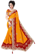 Rajasthani Chunri Saree With Gotta Work in Berlin