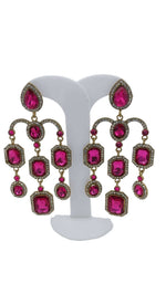 Designer Kundan Stone Studded Jhumka Golden Earrings in Berlin Namma Markt