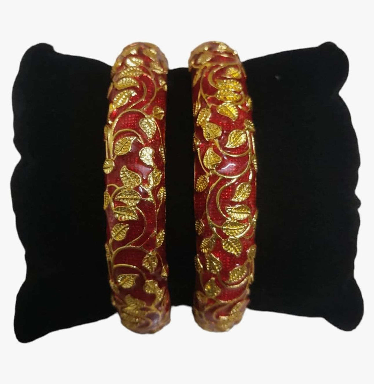 Meenakari Bangles Set of 2 in Germany(Red) Namma Markt