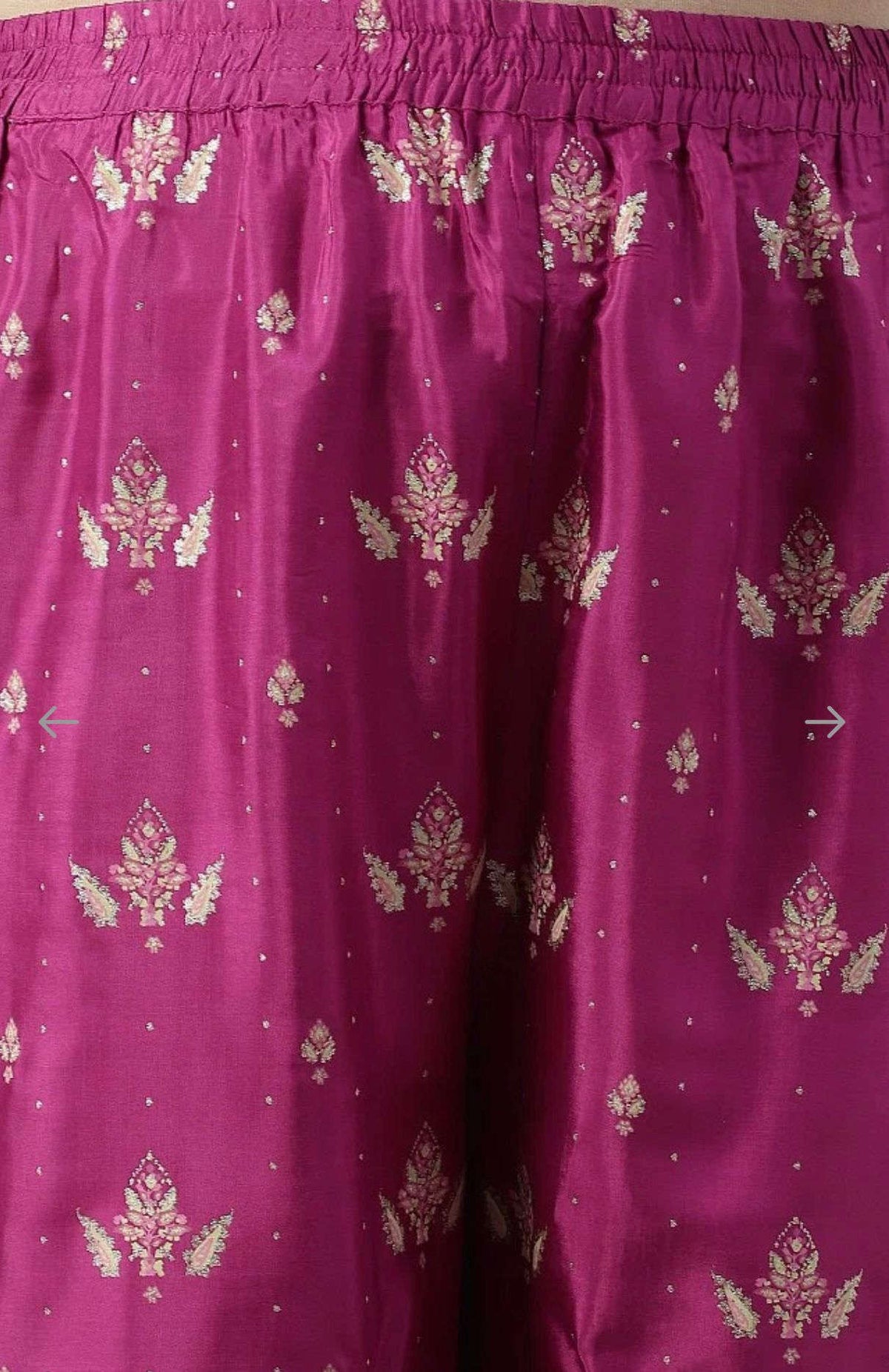 Pink Embroidered kurta With Parallel Pants And Dupatta in Germany Namma Markt