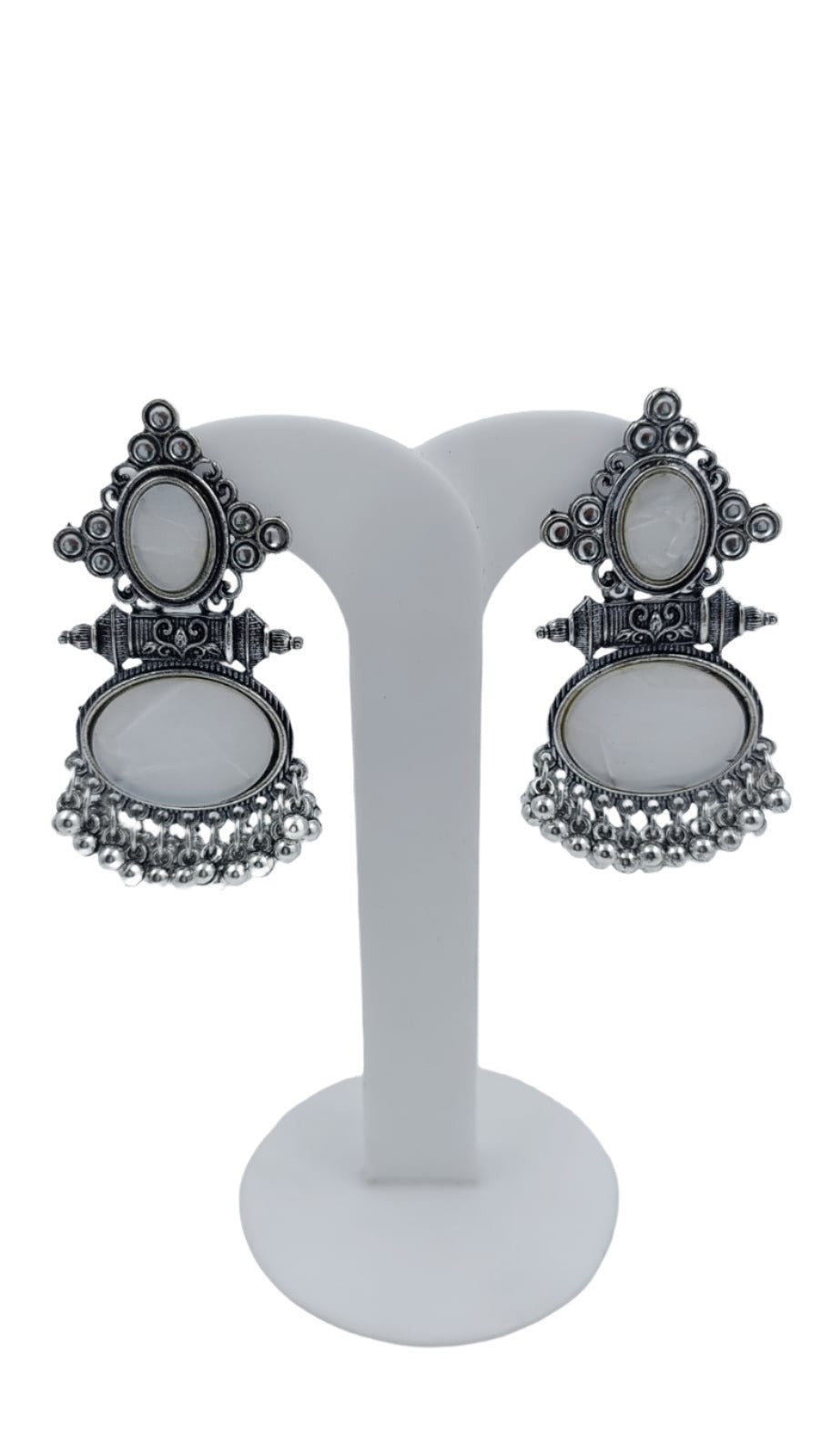 Classic Artificial Stones Studded Drop Earrings in Berlin