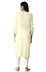 Lemon Yellow Straight kurta in Germany