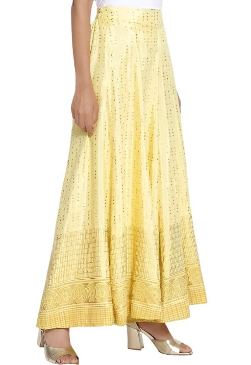 Gold Printed Palazzos in Munich