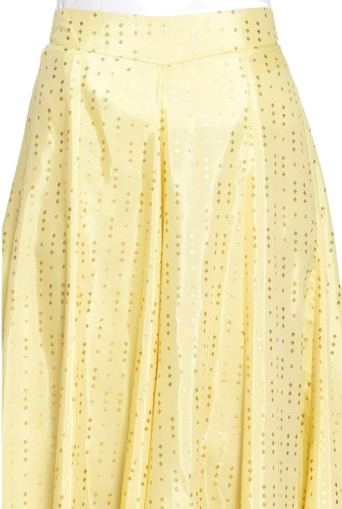 Gold Printed Palazzos in Munich
