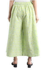 Green Printed Culottes in Essen