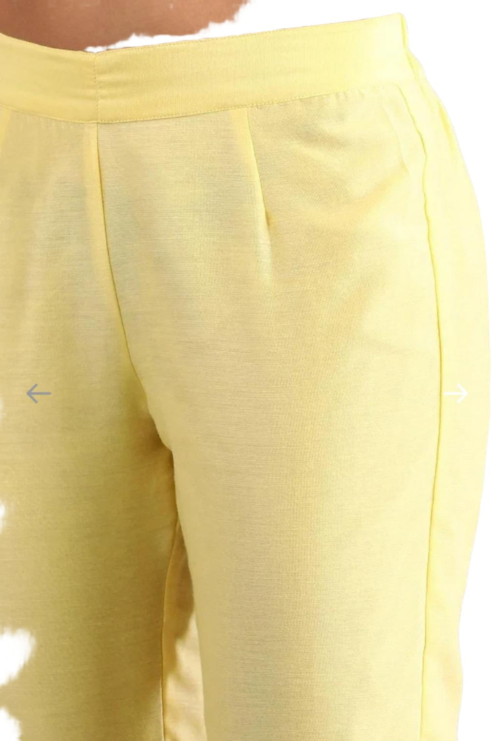 Yellow Sweetheart Neck kurta Set in Munich