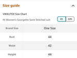 WOMEN'S Chiffon Stiched Dhoti-suit in Paris