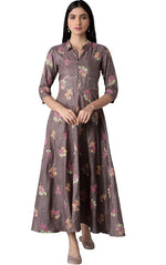 Purple Shirt Dress in Germany