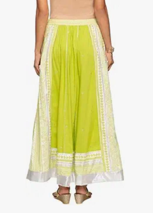 Woman Green Printed Skirt in Germany